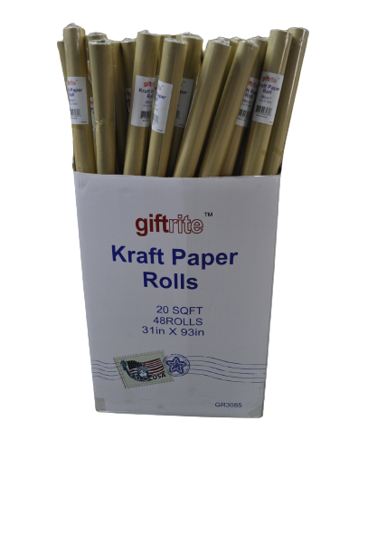 GR3085 20SQ Feet Craft Paper Roll (48) – Rite Way Wholesale