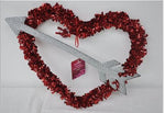 GV9916-14" Valentine's Heart & Arrow Tinsel (12/36)