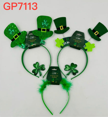 GP7113-St. Patrick's  Headband (12/72)