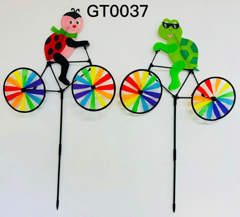 GT0037-21"x 36" Bicycle  Pinwheels (48)