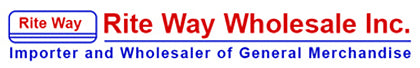 Rite Way Wholesale Importer and Wholesaler of General Merchandise
