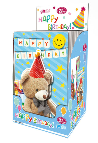 GC8019 Display Box 3D Birthday Cards (27/270)