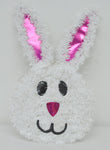 GEA7127   11" Rabbit Tinsel Easter Decoration(36)