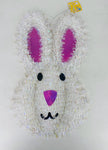GF7138  20x12" Tinsel Easter Bunny Head Decoration (24)