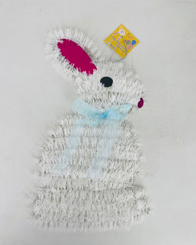 GF7140   15" Bunny Tinsel Easter Decoration(36)