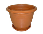 GT2604 Plastic Planter Pots with Saucer (60)