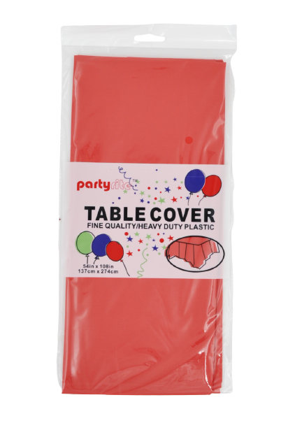 HW2002 Table Cover 54*108 - Red (24/144)
