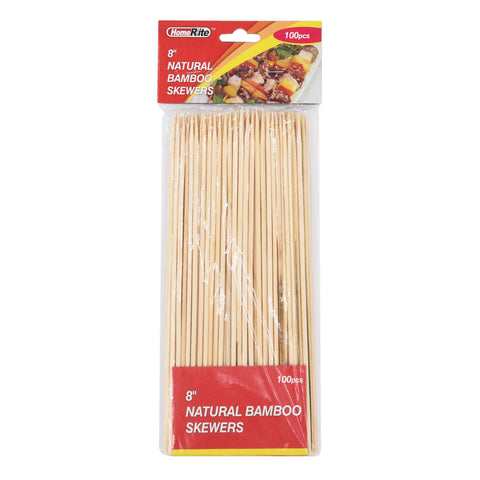 KC0488 8" 100ct Bamboo Sticks (12/144)