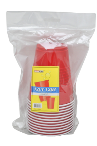 KC7001 12oz 12ct Red Cups (24)