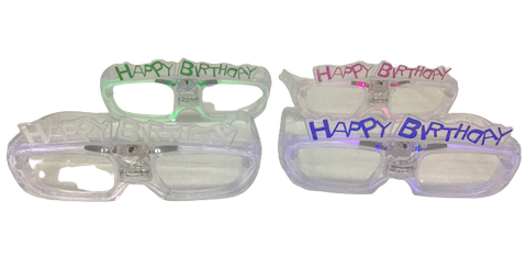 PT8062 Birthday LED Glasses (12/144)