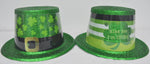 PT8063 St. Patrick's Day Leprechaun Green Satin Top Hat (12/144)