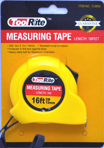 TL0605 16" Measuring Tape (12/96)