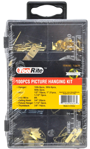TL0626 100pc Picture Hanging Kit (12/72)