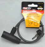TL0643 1/4" x 22" Cable Lock (12/144)
