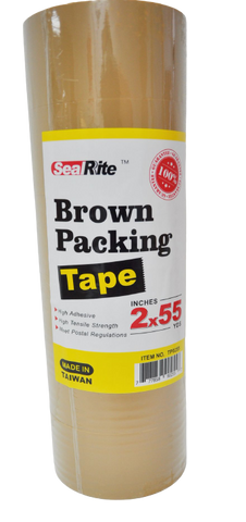 TP0255 55-Yard x 2" Brown Packing Tape  (72)