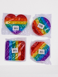 TY8129  Rainbow Pop Bubble Fidget Sensory Toys, Push Fidget Toys for Kids (pack of 12)