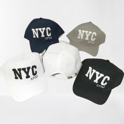 SG9926 NYC Letter Baseball Cap(12/96)