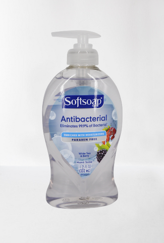 SOFT4547 SOAP 11.25oz Liquid Soap-Anti-Bacteria White Tea (6)